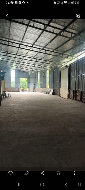 cho thuê kho xưởng 600m2 giá 15 triệu 1 tháng