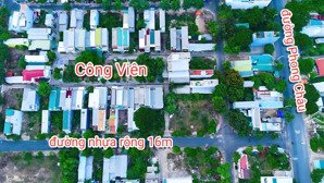 bán lô đất vị trí đắc địa, sạch đẹp tđc đất lành, đường 16m, thông phong châu, nha trang, khánh hòa