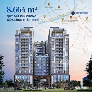 sở hữu căn hộ 3pn "huế heritage" đường đống đa, vị trí trung tâm đẹp nhất. sổ hồng lâu dài