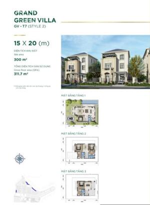 Cần ra nhanh căn Biệt thự đơn lập mặt sông AQUA CITY giá 22 tỷ