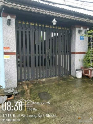 nhà và đất 1 lầu giá 4,05tỷ diện tích 5,54m*26,2m - 1465 đường lê văn lương - ngay cầu long kiểng