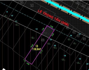 bán nhà mặt tiền đường lê trọng tấn dt 5,8x21 hiện trạng cấp 4 bán 16,5 tỷ lh hiểu