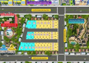 bán nhanh đất 65m2 full thổ cư đất bám trục đường chính liên xã, huyện lh hương anh land