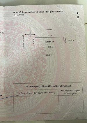 bán lô đất mặt trục chính chung cư tổ 7 thị trấn an dương hp - diện tích: 122m__ ngang 7 4,x tỷ