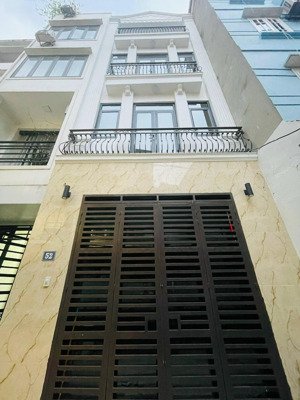 bán nhà 36m xây 5 tầng kiên cố sổ đỏ lâu dài oto đỗ cổng tại di trạch giá chỉ 5,x tỷ 