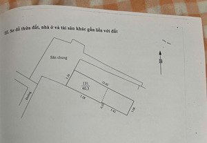 chính chủ - bán nhà 3 tầng dt 46m2 (thực tế sử dụng) - 40m2 trên sổ miễn trung gian