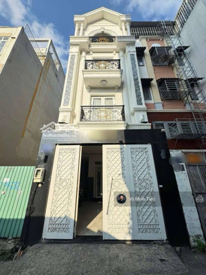 hẻm xe hơi ngủ nhà, 83 m2, ngang 4,5m, 4 tầng, nhỉnh 13tỷ