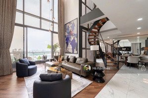 duy nhất penthouse masteri millennium, bến vân đồn 288m2, 3pn, 3wc, nhà siêu đẹp đủ nội thất ở ngay