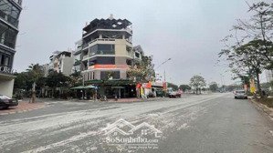 bán lô góc mặt phố nguyễn cao luyện 131.8m đường 25m, vỉa hè ngay giáp hồ công viên