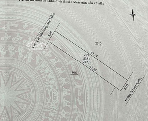 bán nhanh lô đất đẹp (2 mặt tiền) cho khách đầu tư