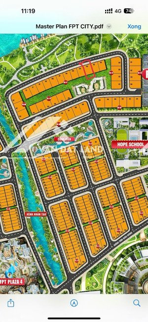 đất biệt thự mặt sông v6 fpt city, đà nẵng