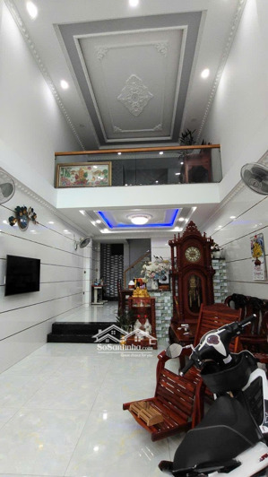 bán gấp nhà 4 lầu hẻm 6m, 61m2 tại mã lò, bình tân, 6,3 tỷ