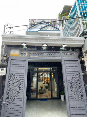 "hot" nhà 3 tầng mới 56m2, hẻm xe hơi, gần phạm văn đồng