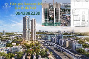 ưu đãi lớn cọc liền tay chiết khấu ngay 22% góc 2pn 73,6m2 bancon lồi 3,6 tỷ the emerald 68 ql13.