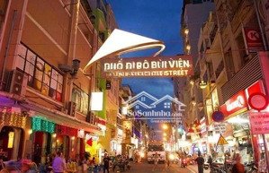 giảm sâu! giá đầu tư mặt tiền kinh doanh bùi viện q1- (8,6nh x 16m)- 5 tầng nhà mới xây 