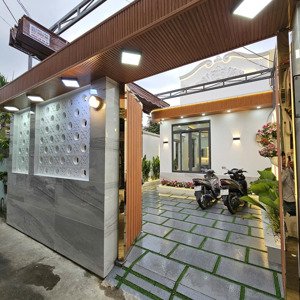 nhà 155m2, nở hậu 11m2. 6,8 tỷ không gian sân vườn tại huỳnh tấn phát, phú xuân, nhà bè, hcm