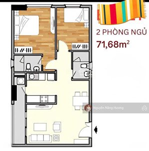 cho thuê căn góc 72m2 gồm 2pn 2wc chung cư lavita garden tầng cao giá 10.5 triệu/tháng