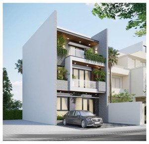 nhà 3 tầng đường trần tử bình khu đô thị phước long a dt 96,9m2 đường 16m