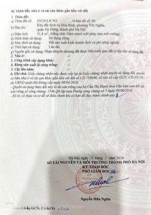 chính chủ cần bán thửa đất dịch vụ khu c yên nghĩa, hà nội