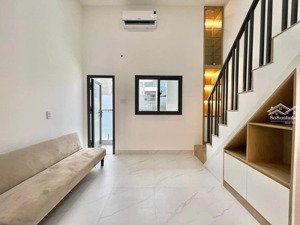 phòng có gác, ban công thoáng - thang máy, hầm xe, bảo vệ - chỉ từ 4.7tr - ngay ngã tư bảy hiền