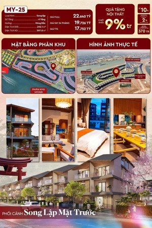 bán siêu phẩm biệt thự song lập myiabi vị trí siêu đẹp ngay gần công viên zen - park