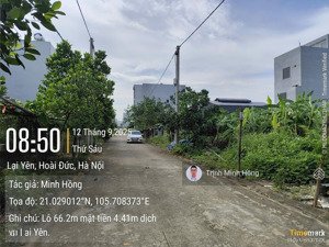 66.2m mặt tiền 4.41m đất dịch vụ lại yên đáng đầu tư nhất. sẵn sổ, đường oto tránh. trung tâm xã ly