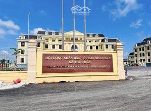 bán đất nền gần trung tâm hành chính mới thủ thừa, gần hồ sinh thái trung tâm. giá tốt chỉ 1,4 tỷ