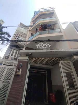 bán nhà hxh đường âu dương p2 q8 1 trệt 4 lầu