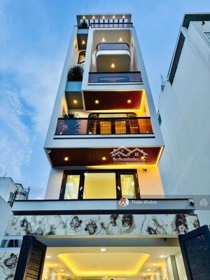 siêu phẩm có thang máy đường lê đức thọ - phường 6 - gò vấp đường 6m ô tô thông