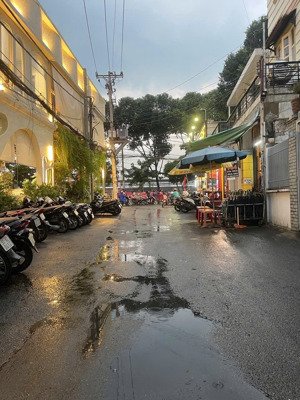 chdv đường 6m - 1 trục quang trung - xe hơi tận nhà - 4 tầng - 8 phòng đang cho thuê