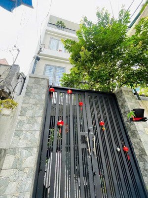 nhà mới - chính chủ xây dựng - 4 tầng - 65m2 - hẻm dân trí sạch sẽ - gần mặt tiền - nhỉnh 7 tỷ