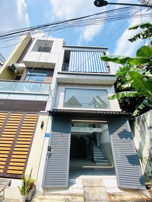 bán nhà phố 3 tầng, mới tinh, hxh giá chỉ: 6.5 tỷ (56m2). hồ văn tư, p. trường thọ,thủ đức