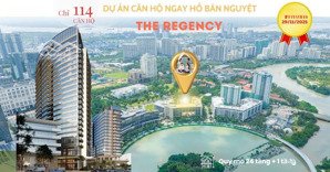 dự án the regency phú mỹ hưng, view toàn cảnh hồ bán nguyệt - cầu ánh sao, mở bán tháng 11/2025
