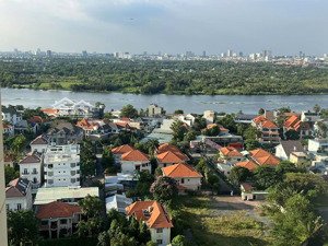 cho thuê căn hộ 2 phòng ngủ masteri lầu cao view sông- 