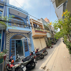 nhà hẻm 5m, 1 lầu ngay trường lam sơn cư xá a q6