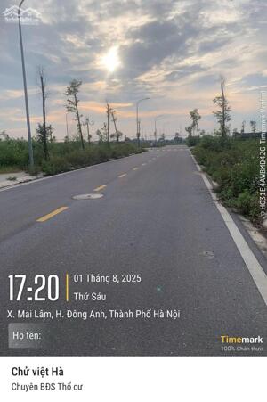 Duy nhất lô 56m đất tái định cư Mai Hiên MAi Lâm Đông ANh HÀ NỘI