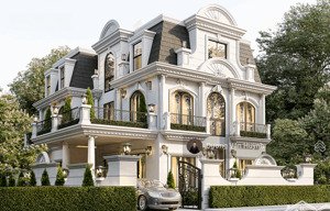 33,427 tỷ căn biệt thự song lập cổ điển pháp vinhomes đan phượng 228m2