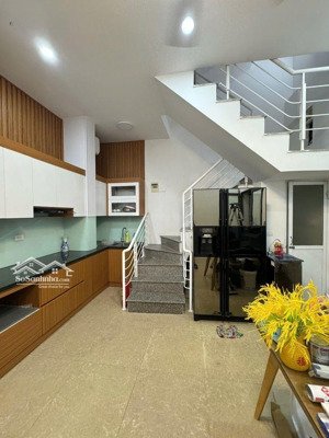 nhà đẹp 30m, 4 tầng ba đình - ngõ thông rộng thoáng - ô tô cách 20m - tặng full nội thất hiện đại