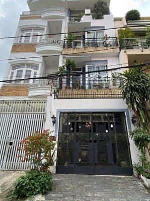 đinh cư canada bán gấp nhà mới 4 tầng (4x20m) khu bàn cờ đường 12m đối diện công viên p13 bt