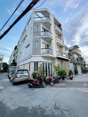 nhà lô góc thoáng - 5 tầng - hẻm xe hơi - tân kỳ tân quý