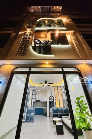 nhà đẹp 52m2 ngay lò lu, trường thạnh q9 3 tầng hẻm xe hơi pháp lý sạch shr