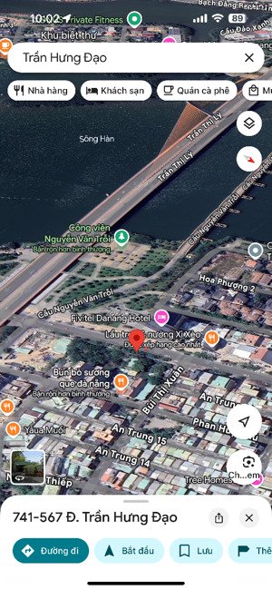 mặt tiền đường trần hưng đạo, đối diện euro village 1, sát cầu trần thị lý