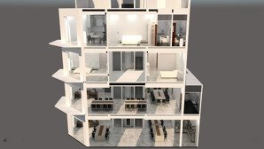 cho thuê nhà 5 tầng 2 mặt tiền khu đô thị him lam đại phúc