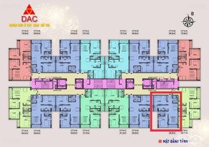 bán ch 2pn, 69.1m2 tại nhóm nhà ở tây nam mễ trì, 95 triệu/m2, chính chủ