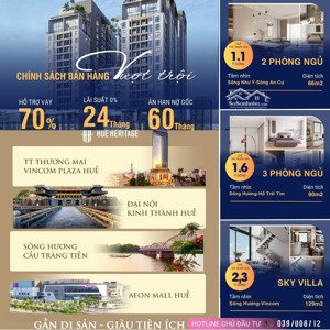 huế heritage cơ hội sở hữu bất động sản trung tâm cố đô