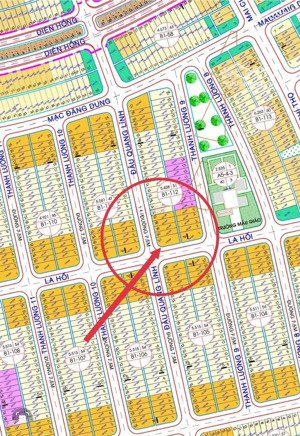 bán lô góc 2 mặt tiền 7,5m la hối & đậu quang lĩnh, hoà xuân, cẩm lệ, đà nẵng, 11,8 tỷ, 178 m2