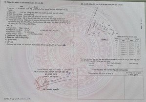 chính chủ bán đất, sổ đỏ, đường đào sư tích, 116,2m2, chỉ 5tr/m2 có thương lượng