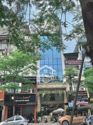 bán toà văn phòng mặt phố vương thừa vũ, thanh xuân kinh doanh đỉnh dt 120m mt 6.5m 9t thang máy