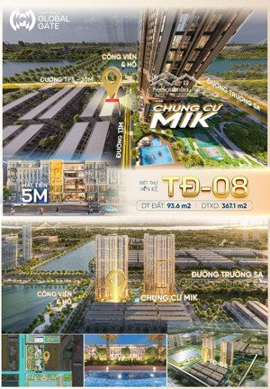 bán shophouse 5 tầng đối diện 2 toà chung cư 45 tầng hàng hiếm diện tích 93.6m2