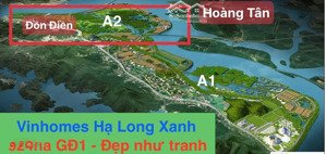 bán ô đất thổ cư phường đại yên, cách siêu dự án hạ long xanh 100m